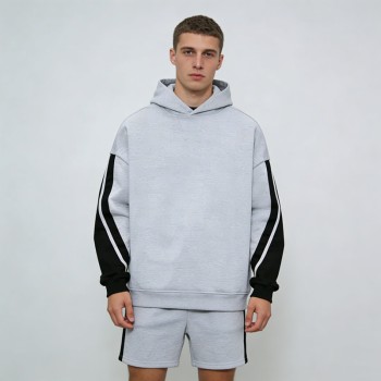 Men's Color Block Paneling Tracksuit | Breathable Streetwear | Custom Streetwear Manufacturer