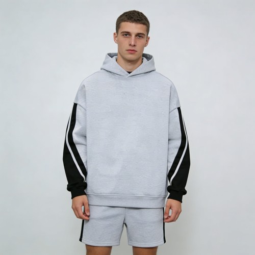 Men's Color Block Paneling Tracksuit | Breathable Streetwear | Custom Streetwear Manufacturer