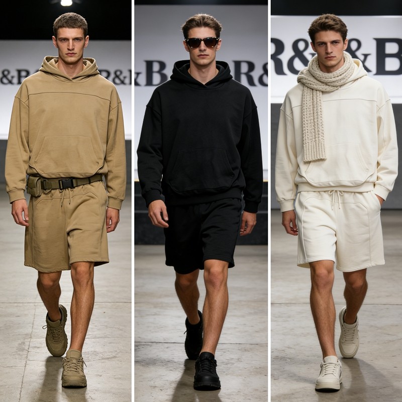 Men's Paneling Stitching Tracksuit