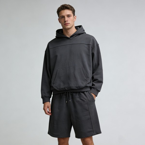 Men's Paneling Stitching Tracksuit | Quick-Dry Streetwear | Custom Streetwear Manufacturer