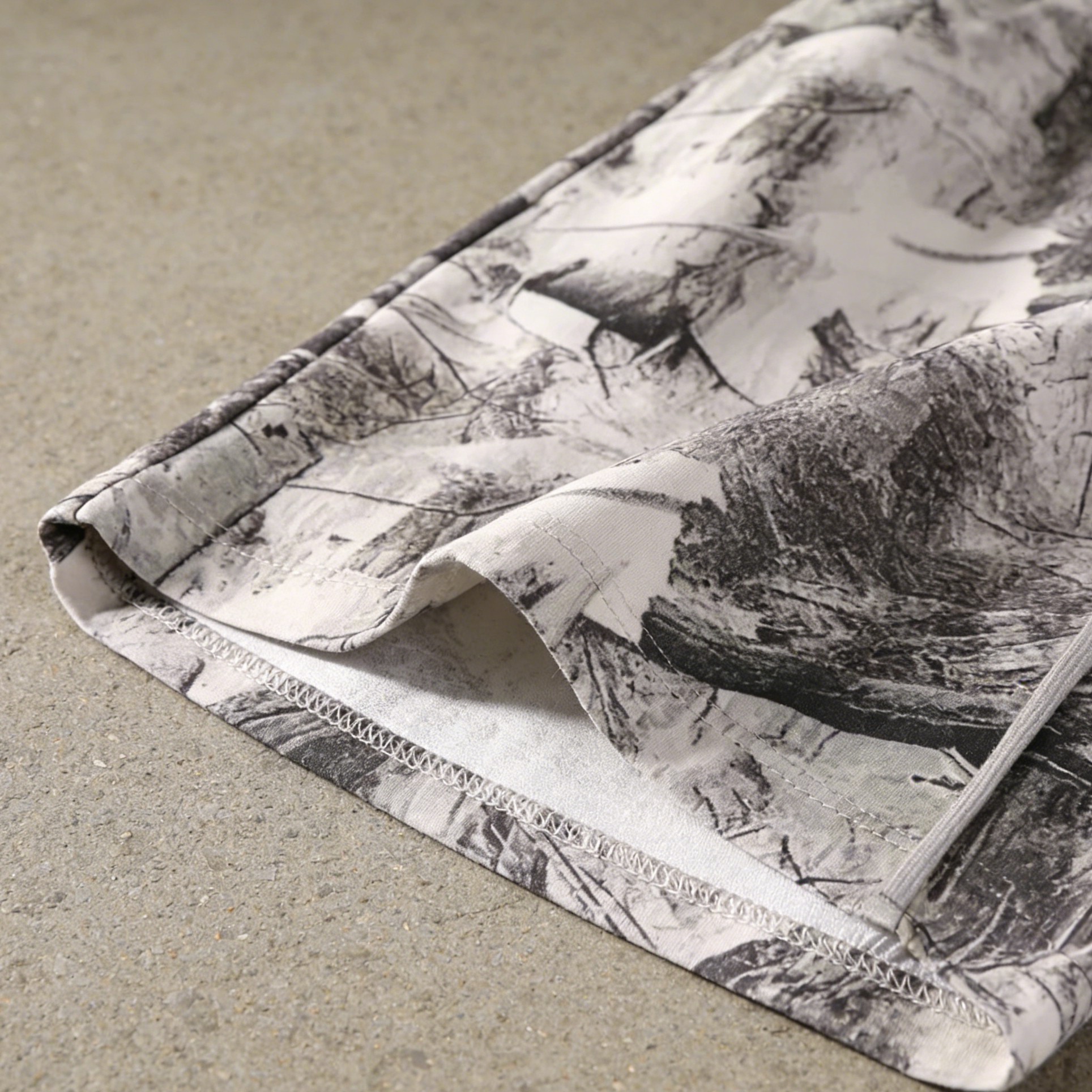 Men's Heat Transfer Camo Paneling Tracksuit