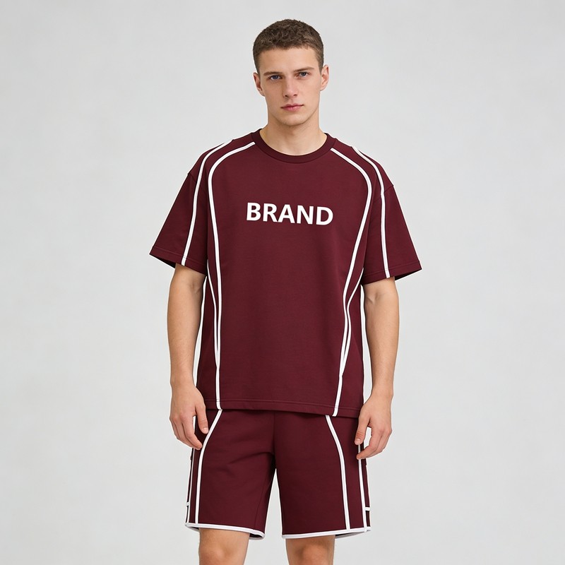 Men's Oversized Screen Print Tracksuits