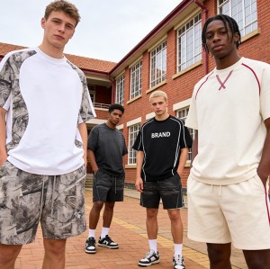 Men's Oversized Screen Print Tracksuits | Cotton Blend | Gym Daily Wear | Clothing Manufacturer