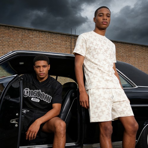 Men's Screen Print Mesh Jersey Tracksuit | Quick-Dry Streetwear | Custom Streetwear Manufacturer