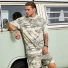 Men's Real Tree Camo Tracksuit | 100% Cotton | Daily Casual Streetwear | Custom Streetwear