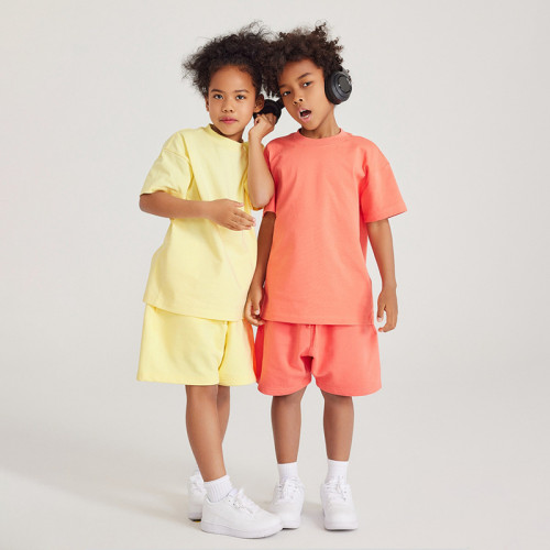 Custom Kids' Heavyweight Cotton T-Shirt | 100% Cotton | Oversizd Fit | Streetwear Clothing Manufacturer