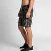 Men's Washed DTG Print Shorts | Elastic Waist Cargo Shorts | Cotton Blend | Custom Streetwear
