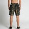 Men's Washed DTG Print Shorts | Elastic Waist Cargo Shorts | Cotton Blend | Custom Streetwear