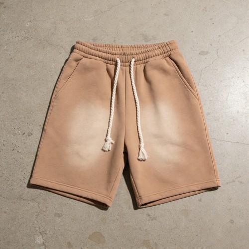 Men's Spray Dyed Shorts | 100% Cotton | Casual Streetwear | Daily Wear | Clothing Manufacturer