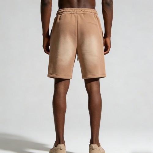 Men's Spray Dyed Shorts | 100% Cotton | Casual Streetwear | Daily Wear | Clothing Manufacturer