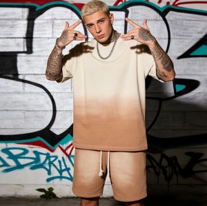 Men's Spray Dyed Shorts | 100% Cotton | Casual Streetwear | Daily Wear | Clothing Manufacturer