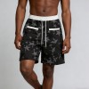 Custom Men's Heat Transfer Star Print Shorts | Drawstring | Quick-Dry Streetwear | Clothing Manufacturer