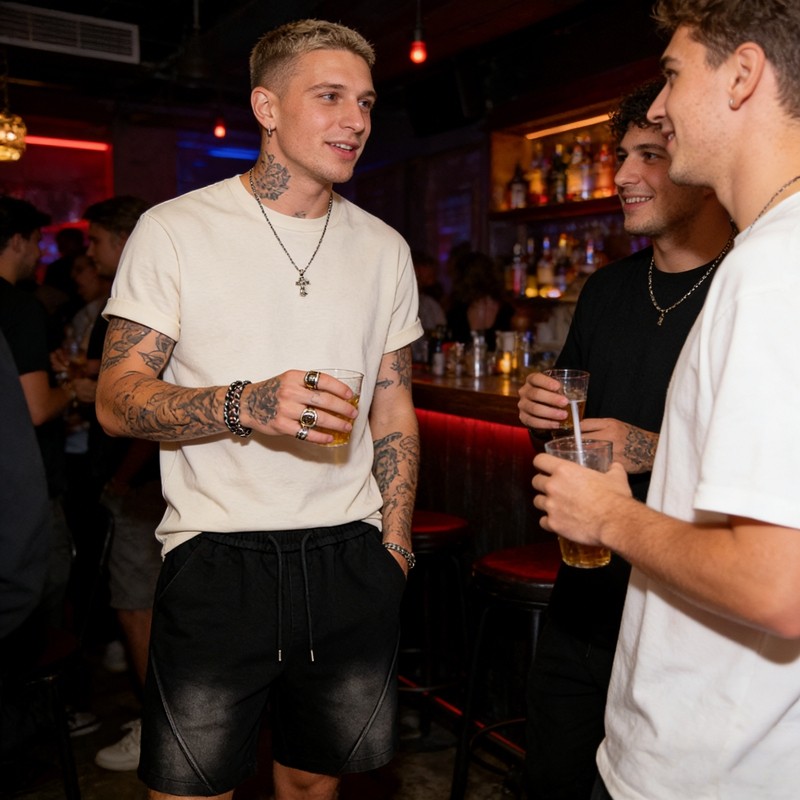 Men's Sun Faded Shorts