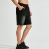 Men's Sun Faded Shorts | 100% Cotton Blend | Elastic Waistband | Gym Daily Wear | Clothing Manufacturer