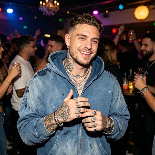 Washed Distressed Ink-splatter print Zip Hoodie | Vintage Streetwear | Custom Streetwear Manufacturer