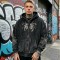 Washed Vintage Rhinestone Spider Web Zip Hoodie | Cotton Blend | Oversized Fit | Custom Streetwear Manufacturer