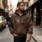 Digital Print Camo Rhinestone Zip Up Hoodie | Cotton Blend | Y2K Aesthetic | Custom Streetwear Manufacturer