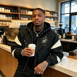 Men's Washed Rhinestone Hoodie | Cotton Blend | Casual Streetwear | Custom Streetwear Manufacturer