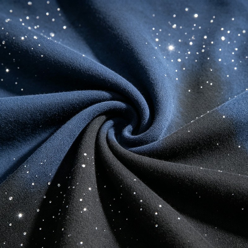 Custom Washed Rhinestone Spray Dyed Hoodie