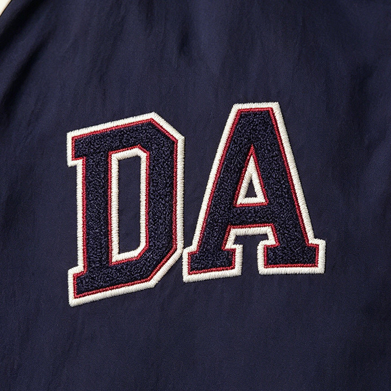 Towel Embroidery Patchwork Jacket