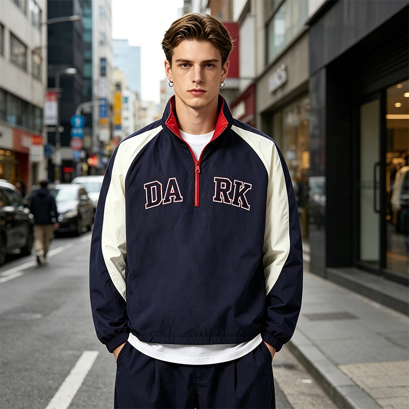 Towel Embroidery Patchwork Jacket