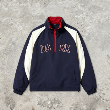 Towel Embroidery Patchwork Jacket | Water-Resistant | Casual Streetwear | Custom Streetwear Manufacturer