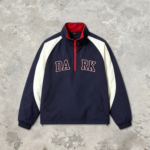 Towel Embroidery Patchwork Jacket | Water-Resistant | Casual Streetwear | Custom Streetwear Manufacturer