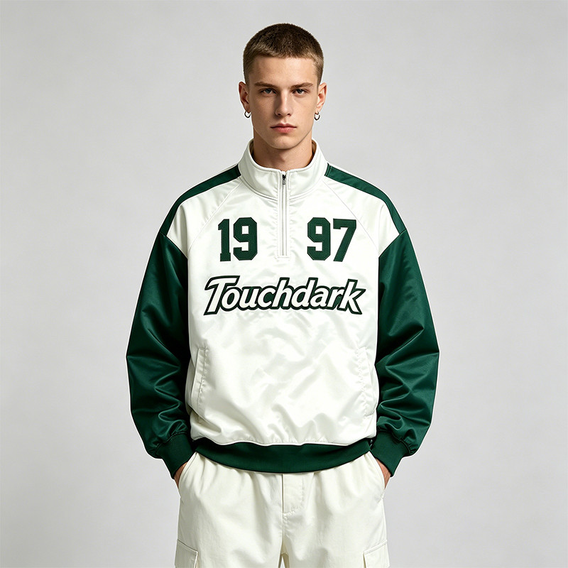1997 Patchwork Applique Track Jacket
