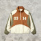 Patchwork Applique Quarter-Zip Streetwear Jacket | Water Resistant Polyester | Color Block | Custom Streetwear