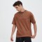 Puff Print Dark Graphic Oversized Tee | Soft Suede Fabric | Breathable Crew Neck | Custom Streetwear