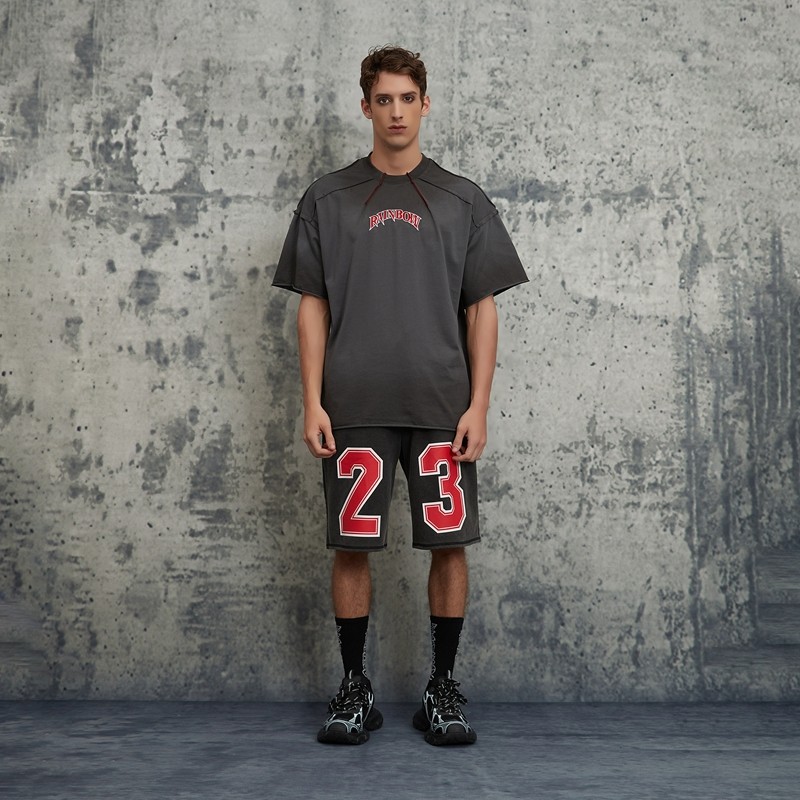 Sun Dried Embroidery Oversized T-Shirt