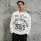 Dip Dye Ink Print Long Sleeve Tee | 100% Cotton | Racing Style Streetwear | Clothing Manufacturer
