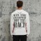 Dip Dye Ink Print Long Sleeve Tee | 100% Cotton | Racing Style Streetwear | Clothing Manufacturer