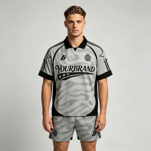 Digital Print Soccer Jersey T-shirt | Breathable Polyester | Casual Sportswear | Clothing Manufacturer