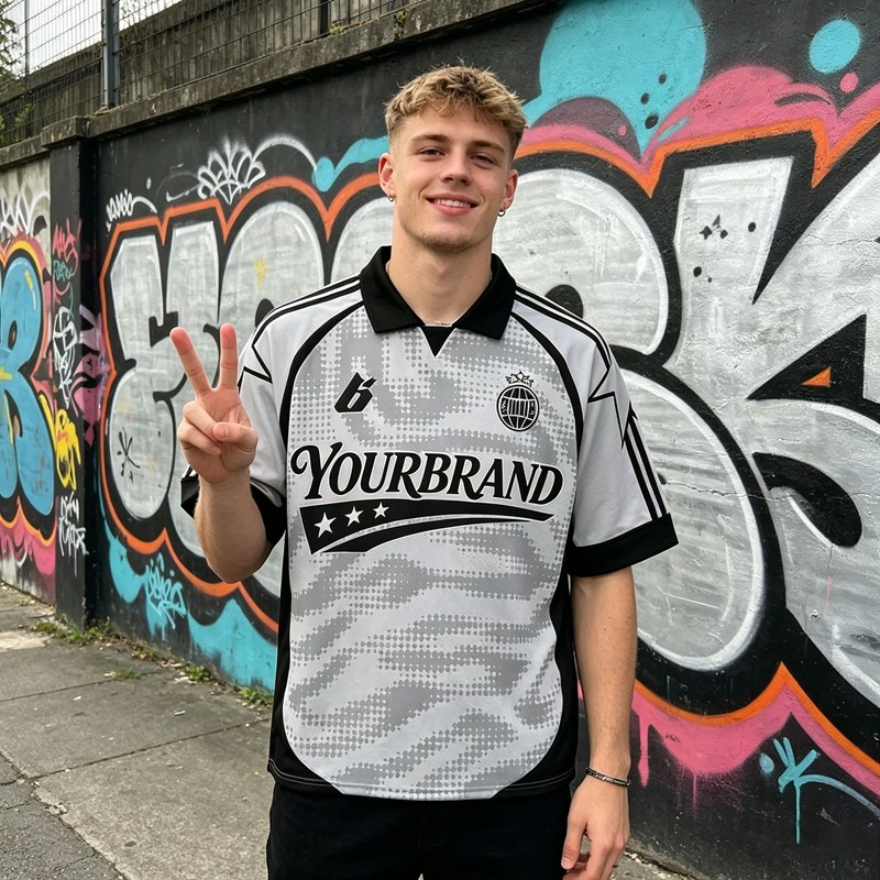 Digital Print Soccer Jersey T-shirt