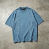 Seam Piping Oversized T-Shirt | Breathable Cotton | Casual Loose Fit | OEM Streetwear