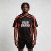 Custom Mesh Sport Jersey Tee | Breathable Polyester | Streetwear Casual | OEM Streetwear