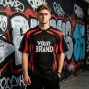 Custom Mesh Sport Jersey Tee | Breathable Polyester | Streetwear Casual | OEM Streetwear