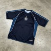 Digital Print Soccer Jersey T-shirt | Breathable Polyester | Casual Sports | Custom Streetwear