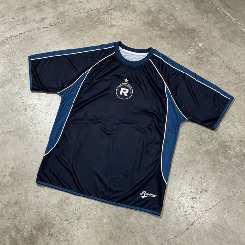 Digital Print Soccer Jersey T-shirt | Breathable Polyester | Casual Sports | Custom Streetwear