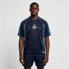 Digital Print Soccer Jersey T-shirt | Breathable Polyester | Casual Sports | Custom Streetwear