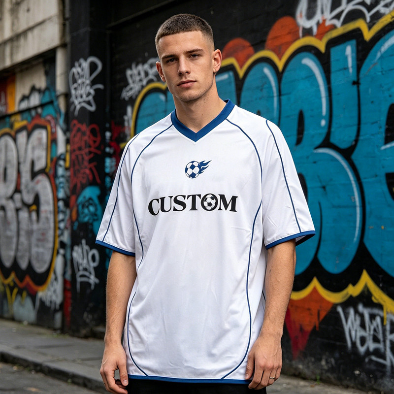 Screen Printing Soccer Jersey T-Shirt