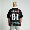 Custom Digital Print Soccer Jersey | 100% Polyester Mesh | Oversized Fit Streetwear | OEM Streetwear
