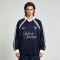 Screen Printing Vintage Soccer Jersey Tee | Breathable Polyester | Long Sleeve | Casual Sportswear | Custom Streetwear