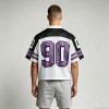 Cropped Mesh Football Jersey with Digital Print | Mesh Fabric | Casual Streetwear | Custom Streetwear