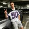 Cropped Mesh Football Jersey with Digital Print | Mesh Fabric | Casual Streetwear | Custom Streetwear