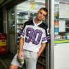 Cropped Mesh Football Jersey with Digital Print | Mesh Fabric | Casual Streetwear | Custom Streetwear