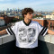 Cropped Embroidered Mesh Football Jersey | Breathable Polyester | Custom Streetwear Manufacturer