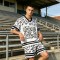 Leopard Digital Print Mesh T-Shirt | Breathable Polyester Mesh | Oversized Streetwear | OEM Streetwear