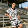 Leopard Digital Print Mesh T-Shirt | Breathable Polyester Mesh | Oversized Streetwear | OEM Streetwear